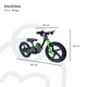thumbnail image 5 of Bicicleta Eléctrica BeRide Aro 12 Verde, 5 of 7