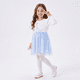 thumbnail image 1 of Vestido Tul Niña Elsa Disney Celeste, 1 of 4