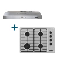 Kit Encimera A Gas 60Cm +Campana Extractora 60Cm Mabe