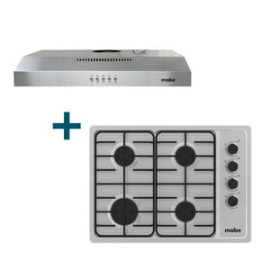 Kit Encimera A Gas 60Cm +Campana Extractora 60Cm Mabe