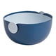 thumbnail image 1 of Canasto De Drenaje De Frutas Colador Canastos De Almacenamiento De Alimentos Desmontables Para El Hogar Cocina Azul, 1 of 3