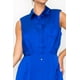 thumbnail image 4 of Vestido Camisero Plisado con Botones, 4 of 5