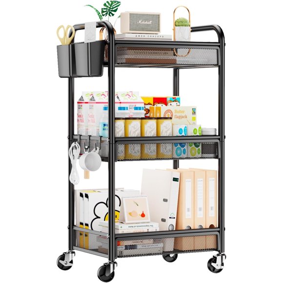Carro organizador metálico YASONIC de 110 lb