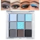 thumbnail image 1 of Paleta de sombras de ojos CAKAILA 9 colores azul gris impermeable, 1 of 3