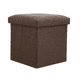 thumbnail image 1 of Puff Silla Cubo Belug Organizador Plegable Chico marron, 1 of 3