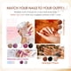 thumbnail image 4 of Set de esmaltes de uñas en gel ROSALIND, 30 unidades, con capa base y 6 purpurinas, 4 of 9