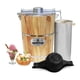 thumbnail image 1 of Máquina para hacer helado Elite Gourmet de 6 cuartos con cubeta de madera eléctrica, 1 of 8