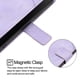 thumbnail image 3 of Funda Cartera para Motorola Moto G Power 2025 con Soporte y Ranuras, Resistente a Golpes y Rayones Morado, 3 of 5