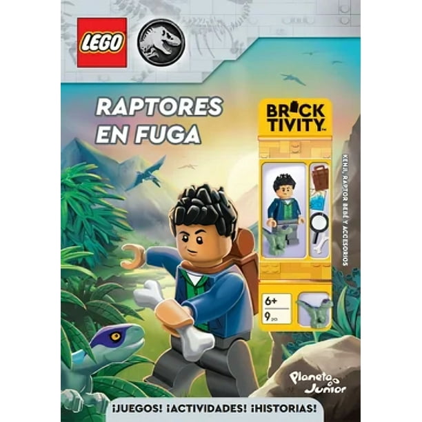 LIBRO Lego Jurassic World. Raptores En Fuga - VARIOS AUTORES