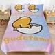 thumbnail image 1 of Juego de ropa de cama de microfibra con funda nórdica Gudetama, estampado 3D, ligero, de 3 piezas, 1 funda nórdica y 2 fundas de almohada para niños y niñas., 1 of 3