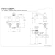 thumbnail image 3 of Grifo para baño Kingston Brass FB7611DPL de 4" tipo centerset, cromo pulido, 3 of 3