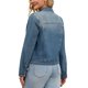 thumbnail image 3 of Chaqueta de Jean para Mujer INSPIRE CHIC Cuello Abierto Manga Larga Lavada con Botones Casual S Gris Azul, 3 of 6