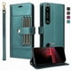 thumbnail image 1 of FOXDOCK Funda tipo Cartera para Sony Xperia 1 III – Cubierta de Cuero PU con Múltiples Ranuras, Bolsillo para Efectivo y Correa de Muñeca, 1 of 6