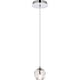 thumbnail image 2 of Lámpara Colgante Elegant Lighting Eren Cromo 30x30x9 cm 110V, 2 of 5