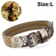 thumbnail image 1 of Collar reflectante para perros, collar táctico para perros, nailon antidesgaste, ajustable en cinco velocidades para perros medianos y grandes., 1 of 8