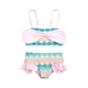 thumbnail image 1 of Bikini De Traje De Baño De Niña De Dos Piezas Para Parques Acuáticos Bañarse Actividades Acuáticas 90 Cm, 1 of 5