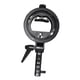 thumbnail image 5 of Accesorio De Soporte Tipo S Para Luz De Flash Speedlite Snoot Flash Snoot Softbox 9,4 Cm X 15,5 Cm X 32 Cm, 5 of 5