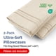 thumbnail image 2 of Fundas de almohada King CGK Unlimited, ultrasuaves, calidad hotelera, 2 of 8