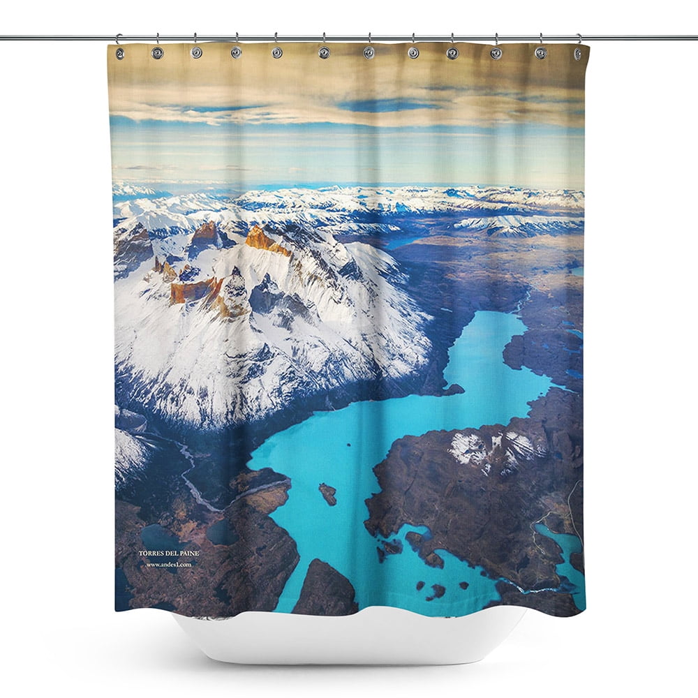 Andes1 - Cortina De Baño Torres Del Paine