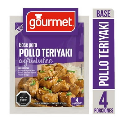 Base Para Pollo Teriyaki (4 Porciones) Sobre 39 G Gourmet