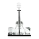 thumbnail image 2 of Decantador De Vino Para Fiesta Con 2 Tazas, Aireador De Vino Con Alto Contenido De Borosilicato En Forma De Violín, 2 of 5