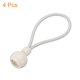 thumbnail image 3 of Uxcell 4 piezas de correas elásticas para persianas de 3.7 pulgadas para persianas enrollables beige, 3 of 6