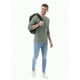 thumbnail image 2 of Polera Hombre Manga Corta Cuello V Verde Talla L, 2 of 3