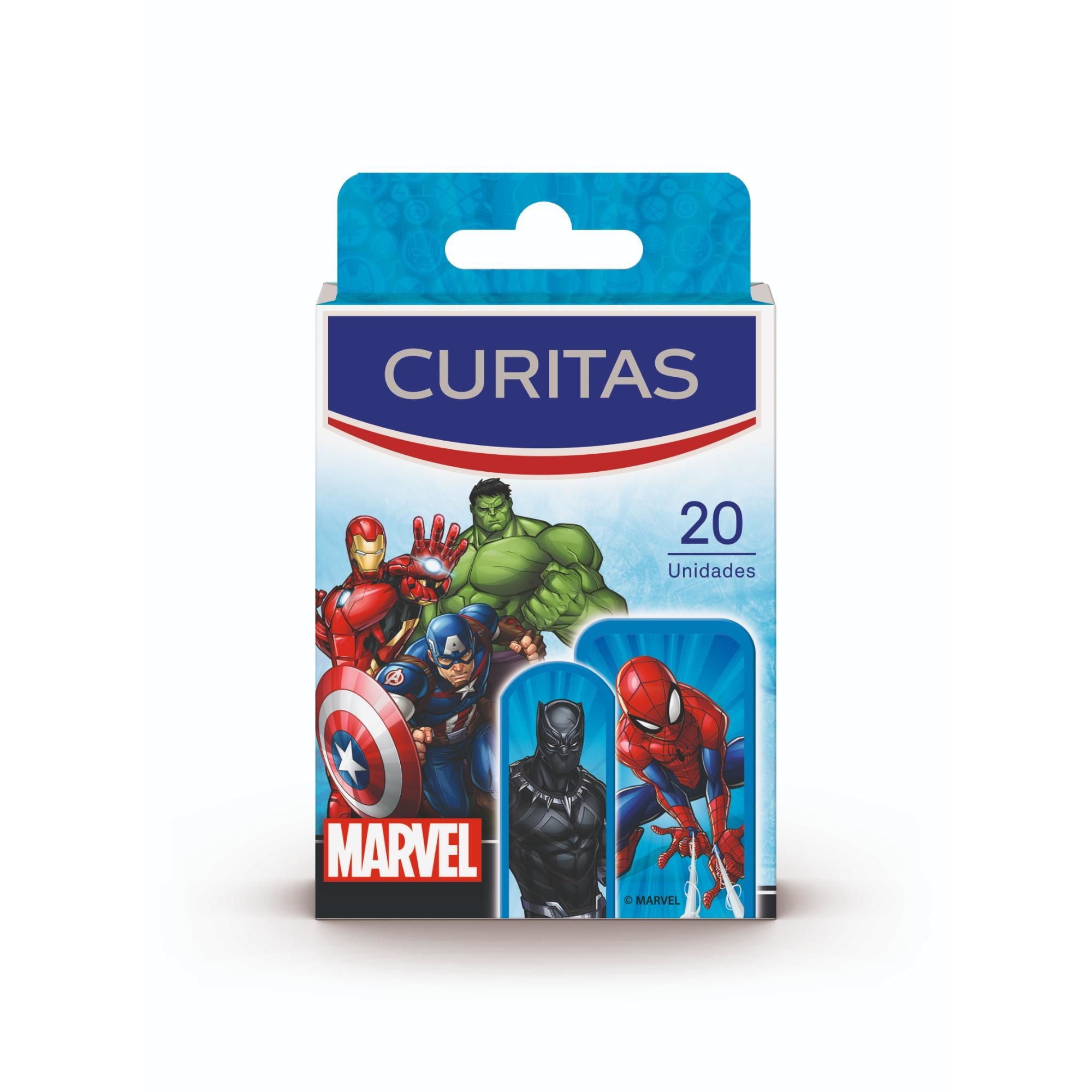 Parche Kids Marvel 20 Un Curitas