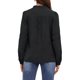 thumbnail image 3 of INSPIRE CHIC Camisas de Maternidad para Mujeres con Botones, Manga Larga, Jacquard de Algodón, Blusa Semi Transparente para Trabajo y Oficina, M Negro, 3 of 6