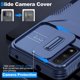 thumbnail image 3 of Funda Resistente para Motorola Moto G Pure 2021 con Tapa Deslizante y Protección Militar Azul, 3 of 6