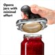 thumbnail image 4 of Abridor de tarros OXO Good Grips Twisting con almohadilla base, color negro, 4 of 6