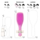 thumbnail image 2 of Cepillo desenredante Tangle Teezer Ultimate para cabello seco y húmedo, 2 of 3