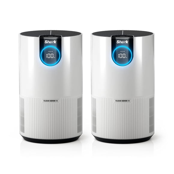 Purificador de aire Shark HP102PK2 Clean Sense HEPA 500 m², paquete de 2