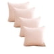 thumbnail image 2 of Juego De 4 Fundas De Terciopelo Trenzado Rosa, 2 of 3
