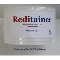 Tapas Herméticas De Repuesto Para Contenedores De Delicatessen Reditainer (12)
