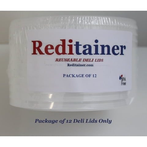 Tapas Herméticas De Repuesto Para Contenedores De Delicatessen Reditainer (12)