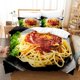 thumbnail image 1 of Gourmet Spaghetti Italian Bedding Set Bed Set Aldult Kid Bedroom Duvetcover Sets Food, 1 of 5
