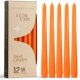 thumbnail image 1 of Velas de Pilar Leor & Lair Naranja 12 unidades 25 cm, 1 of 6