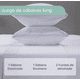 thumbnail image 2 of Sabanas casatua hotel funda almohada king color blanco, 2 of 3