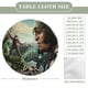 thumbnail image 2 of Jack el cazagigantes-theme Fitted Round Tablecloths Elastic Edged Table Covers Waterproof Table Cloth for Kitchen Holiday Party Tables Decor 120cm, 2 of 6