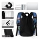 thumbnail image 5 of Deseo-theme Backpack, Campus style schoolbag Bookbag with Adjustable Shoulder Straps And Large Zip Compartment, Unisex Travel Bags.42x30x15cm, 5 of 6