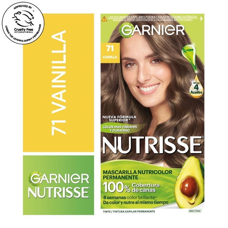 Nutrisse - Coloración Cabello 71 Vainilla