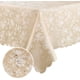 thumbnail image 1 of Mantel de vinilo impermeable, rectangular, resistente, lavable, para cocina y comedor (101 x 160 cm) $ Mantel de vinilo lavable, fácil de limpiar, rectangular, resistente, 1 of 7