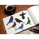 thumbnail image 2 of Stencil1 Set de 6 plantillas de siluetas de aves 22 x 28 cm, 2 of 6