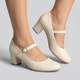 thumbnail image 4 of Zapato Mary Jane Mujer Crema Laura 04 Piccadilly, 4 of 5