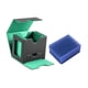 thumbnail image 3 of Caja para guardar 100 cartas coleccionables premium, caja para guardar barajas y soporte para cartas coleccionables TCG. verde, 3 of 5