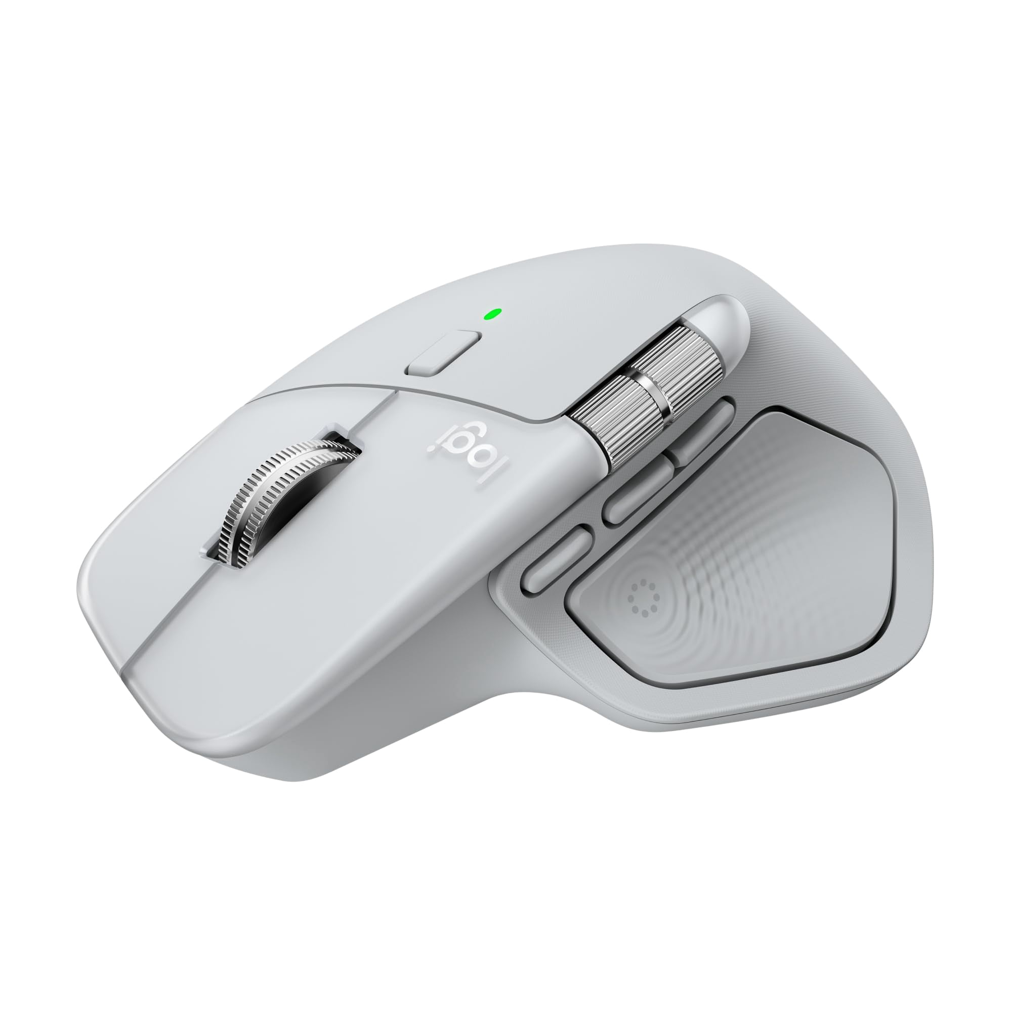 Logitech Mx Master 4 Para Mac Ratón Bluetooth Blanco Plata