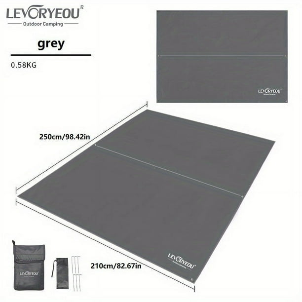 1pc Waterproof Wear-resistant Thick Oxford Cloth Mat For Outdoor Camping Hiking