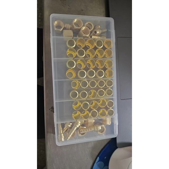 Kit de reparación de mangueras ZGTools 1/4" 60 piezas