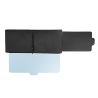 Xusx111 - 1 Paquete Extensor De Viscera Solar Polarizada Para Coche Con Deslizador De Cremallera, Extensión De Viscera Solar De Coche Actualizada Con Lente Y Parasol Lateral, Anti-Reflejo Para Conduci